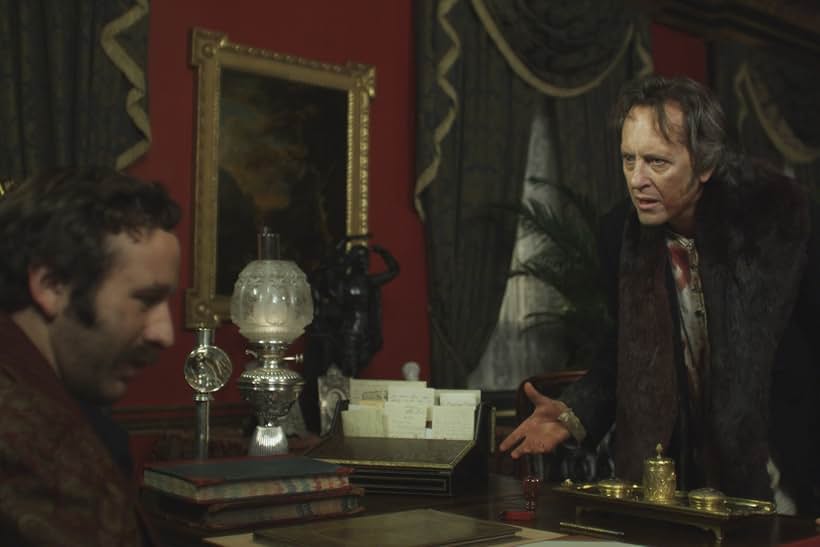 Richard E. Grant and Chris O'Dowd in The Crimson Petal and the White (2011)