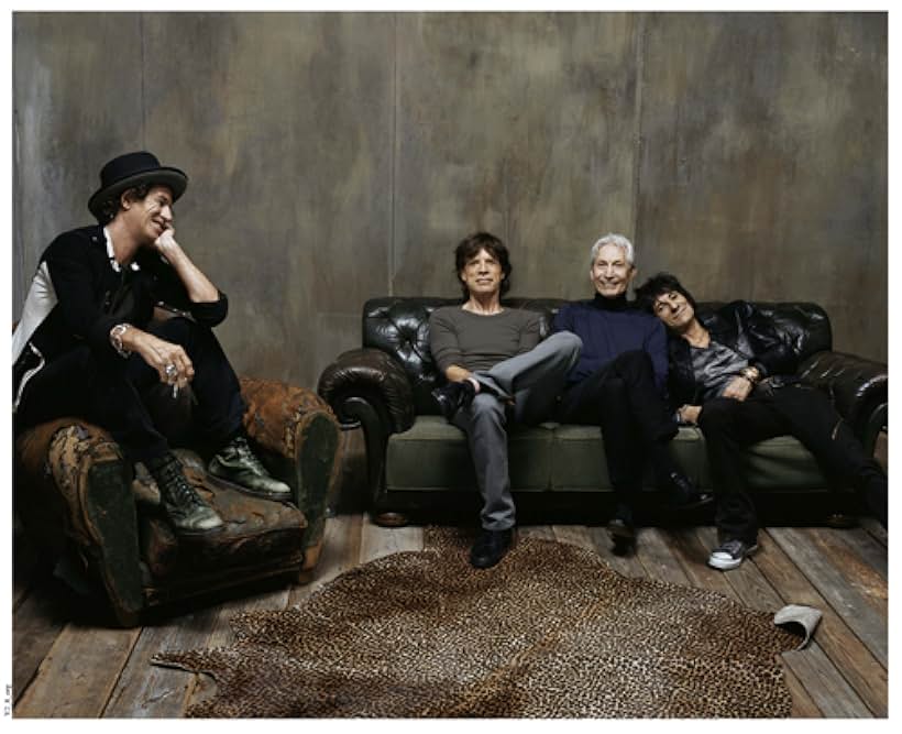 Mick Jagger, Keith Richards, Charlie Watts, Ronnie Wood, and The Rolling Stones in Crossfire Hurricane (2012)