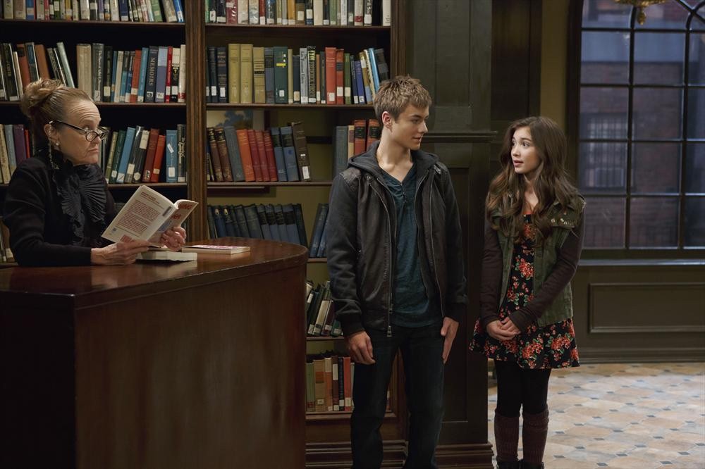 Danielle Kennedy, Rowan Blanchard, and Peyton Meyer in Girl Meets Boy (2014)