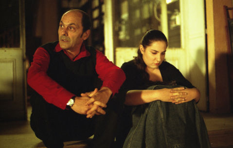 Left: Jean-Pierre Bacri as Etienne; Right: Marilou Berry as Lolita