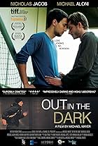 Michael Aloni and Nicholas Jacob in Out in the Dark (2012)