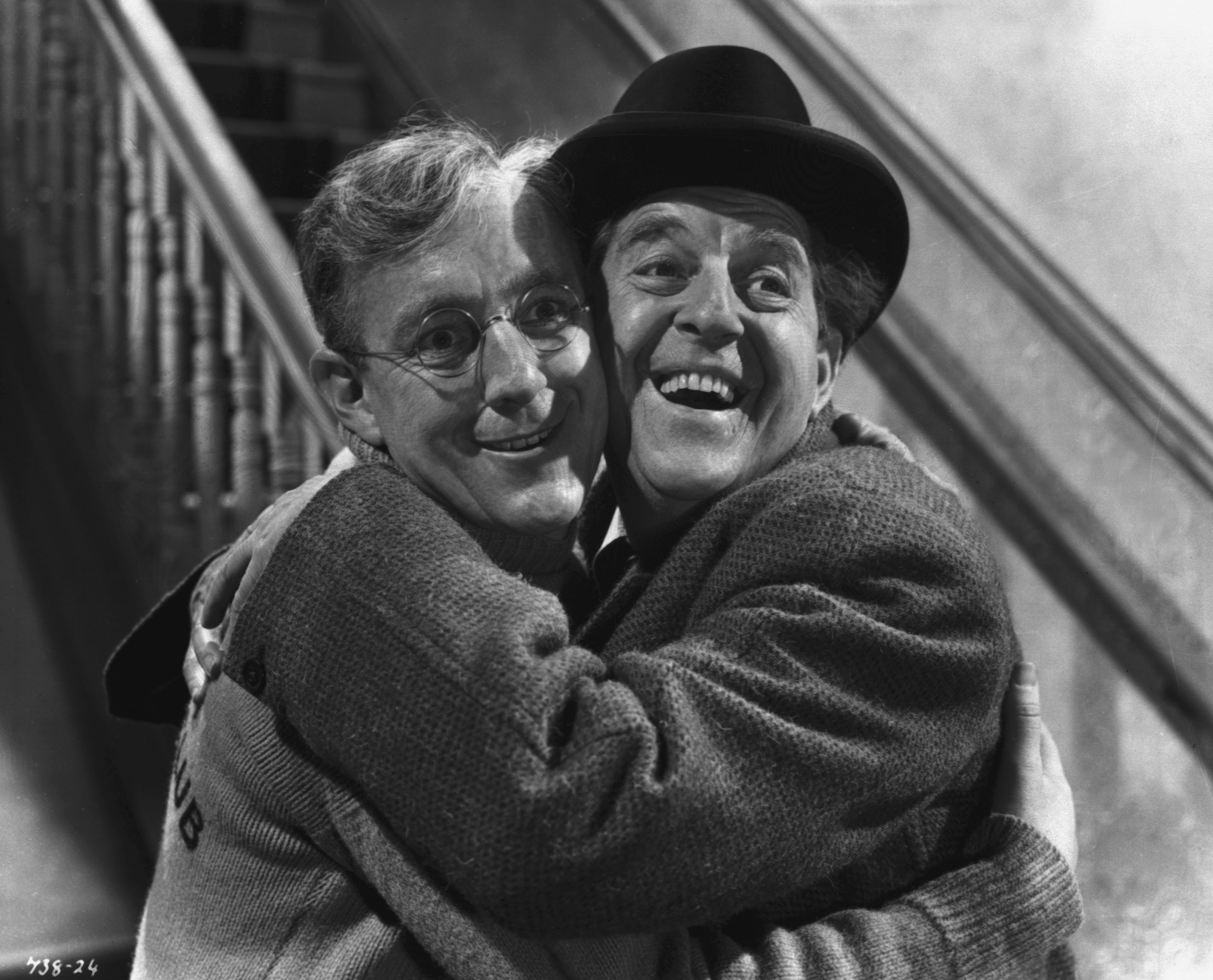 Alec Guinness and Stanley Holloway in The Lavender Hill Mob (1951)