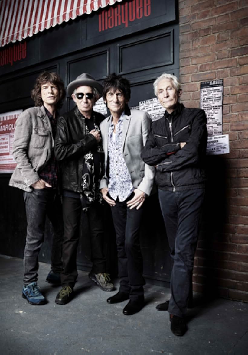 Mick Jagger, Keith Richards, Charlie Watts, Ronnie Wood, and The Rolling Stones in Crossfire Hurricane (2012)