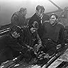 William Bendix, Hume Cronyn, Mary Anderson, John Hodiak, and Henry Hull in Lifeboat (1944)