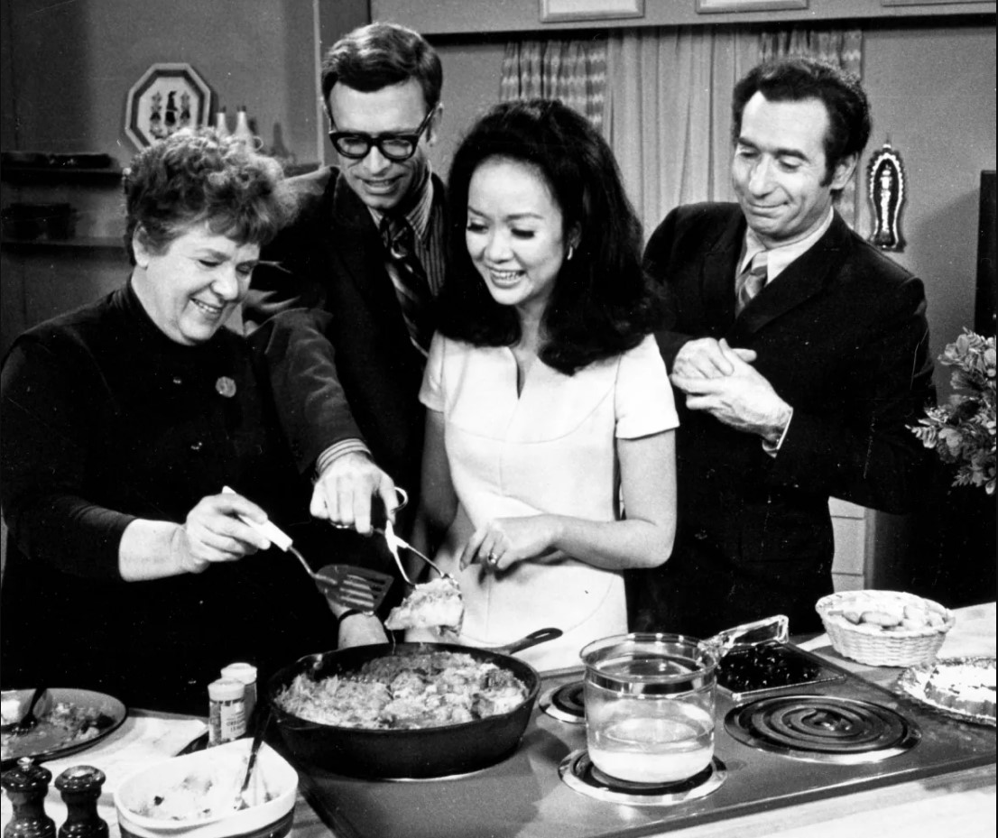 Adrienne Clarkson, Ed Reid, Paul Soles, and Jehane Benoit in Take Thirty (1962)