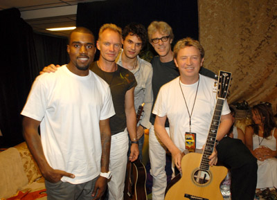 Sting, Stewart Copeland, Andy Summers, John Mayer, Ye, and The Police