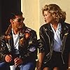 Tom Cruise and Kelly McGillis in Top Gun (1986)