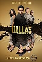 Patrick Duffy, Larry Hagman, Jordana Brewster, Linda Gray, Jesse Metcalfe, Brenda Strong, Julie Gonzalo, and Josh Henderson in Dallas (2012)