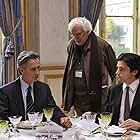 Thierry Lhermitte, Raphaël Personnaz, and Bertrand Tavernier in The French Minister (2013)