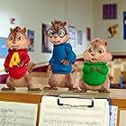 Justin Long, Jesse McCartney, and Matthew Gray Gubler in Alvin and the Chipmunks: The Squeakquel (2009)