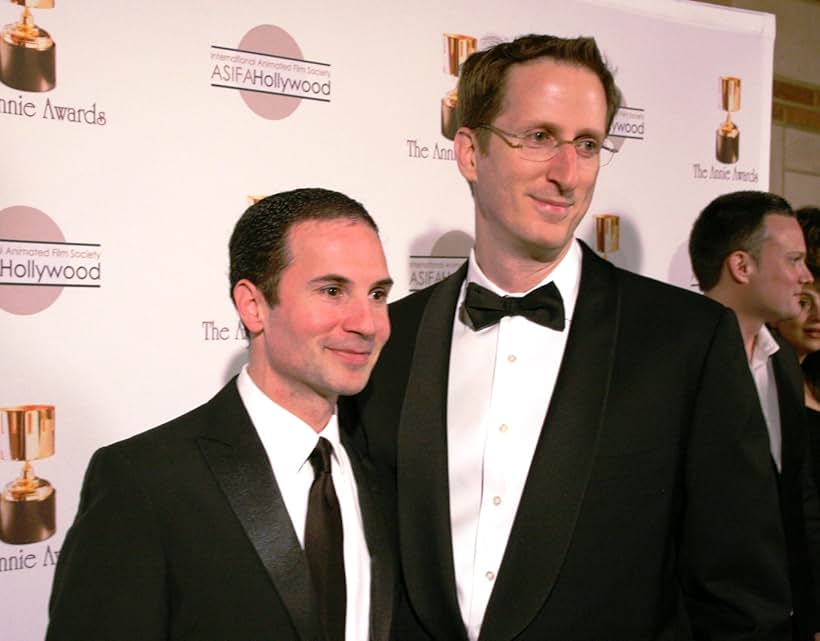 Jonathan Aibel and Glenn Berger at an event for Kung Fu Panda (2008)