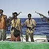 Faysal Ahmed, Barkhad Abdi, Barkhad Abdirahman, and Mahat M. Ali in Captain Phillips (2013)