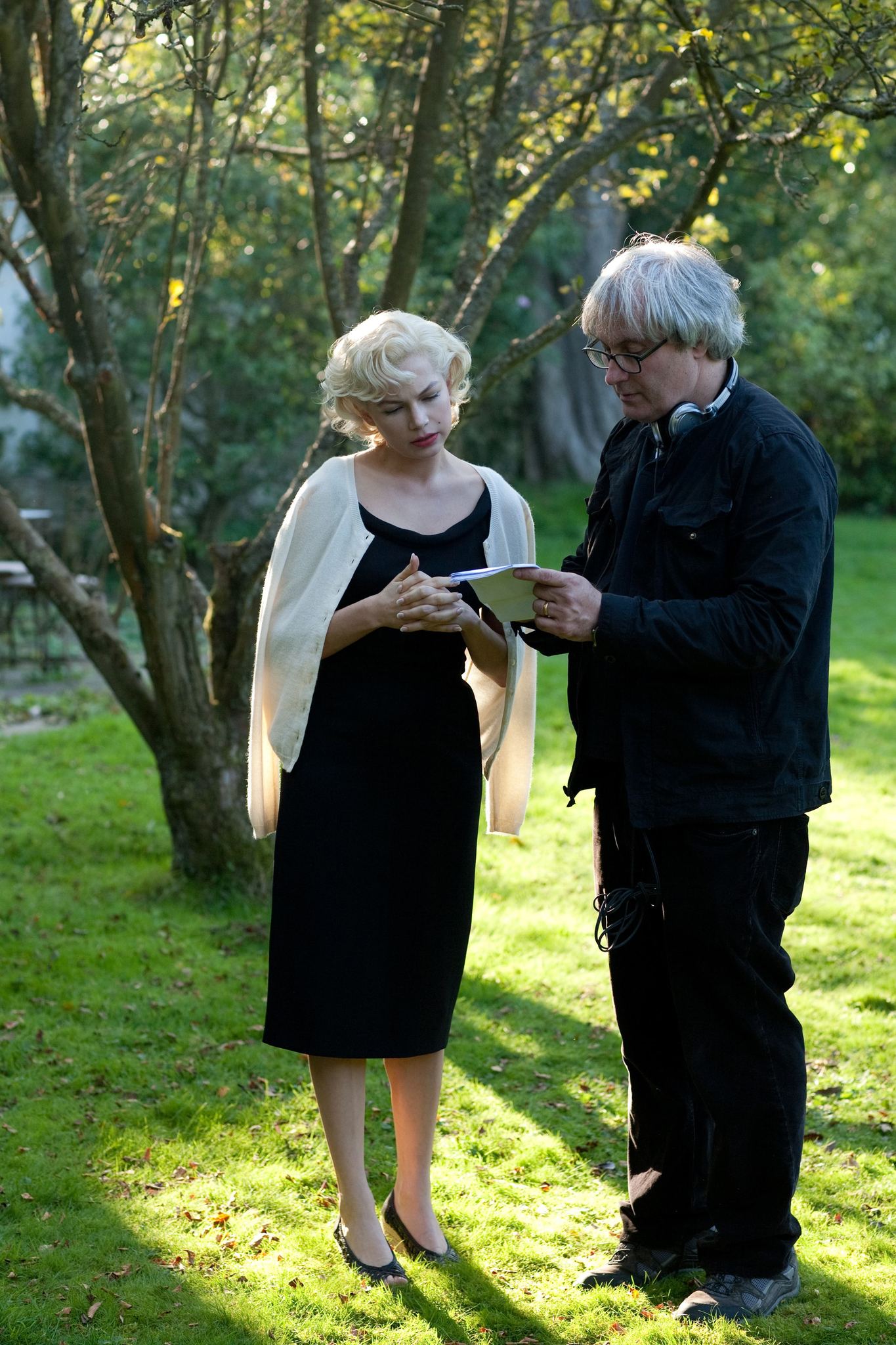 Simon Curtis and Michelle Williams in My Week with Marilyn (2011)