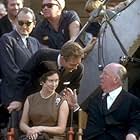 Alfred Hitchcock with Princess Margaret, c. 1965.