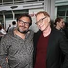 Danny Elfman and Jack Black at an event for Don't Worry, He Won't Get Far on Foot (2018)