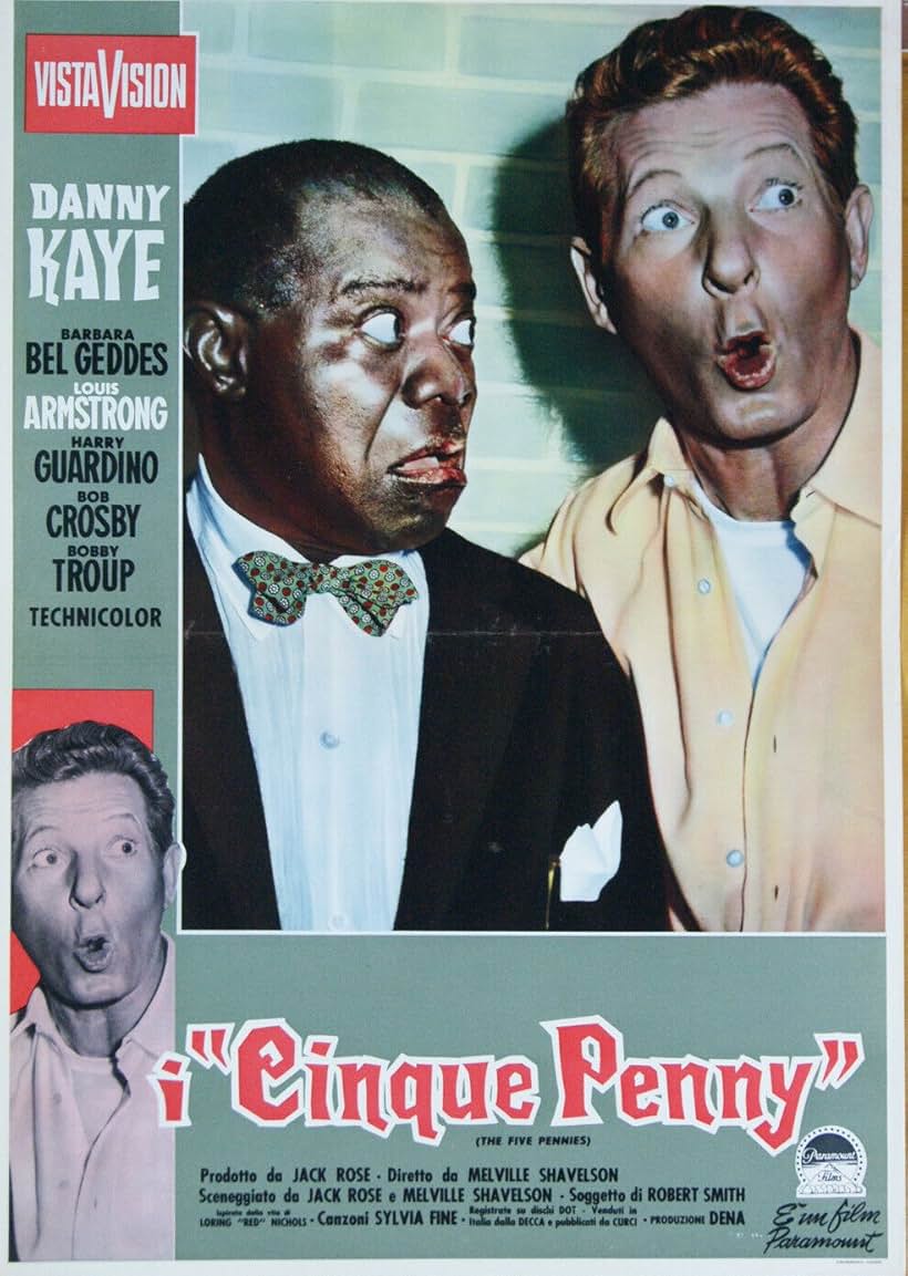 Danny Kaye and Louis Armstrong in The Five Pennies (1959)