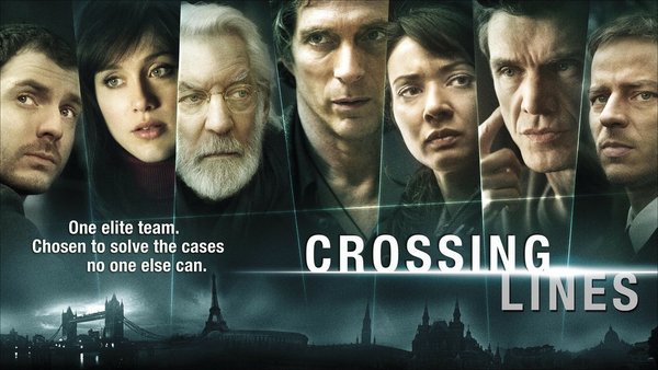 Donald Sutherland, William Fichtner, Marc Lavoine, Gabriella Pession, Tom Wlaschiha, Moon Dailly, and Richard Flood in Crossing Lines (2013)