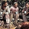 Dustin Hoffman, Steve McQueen, and Woodrow Parfrey in Papillon (1973)