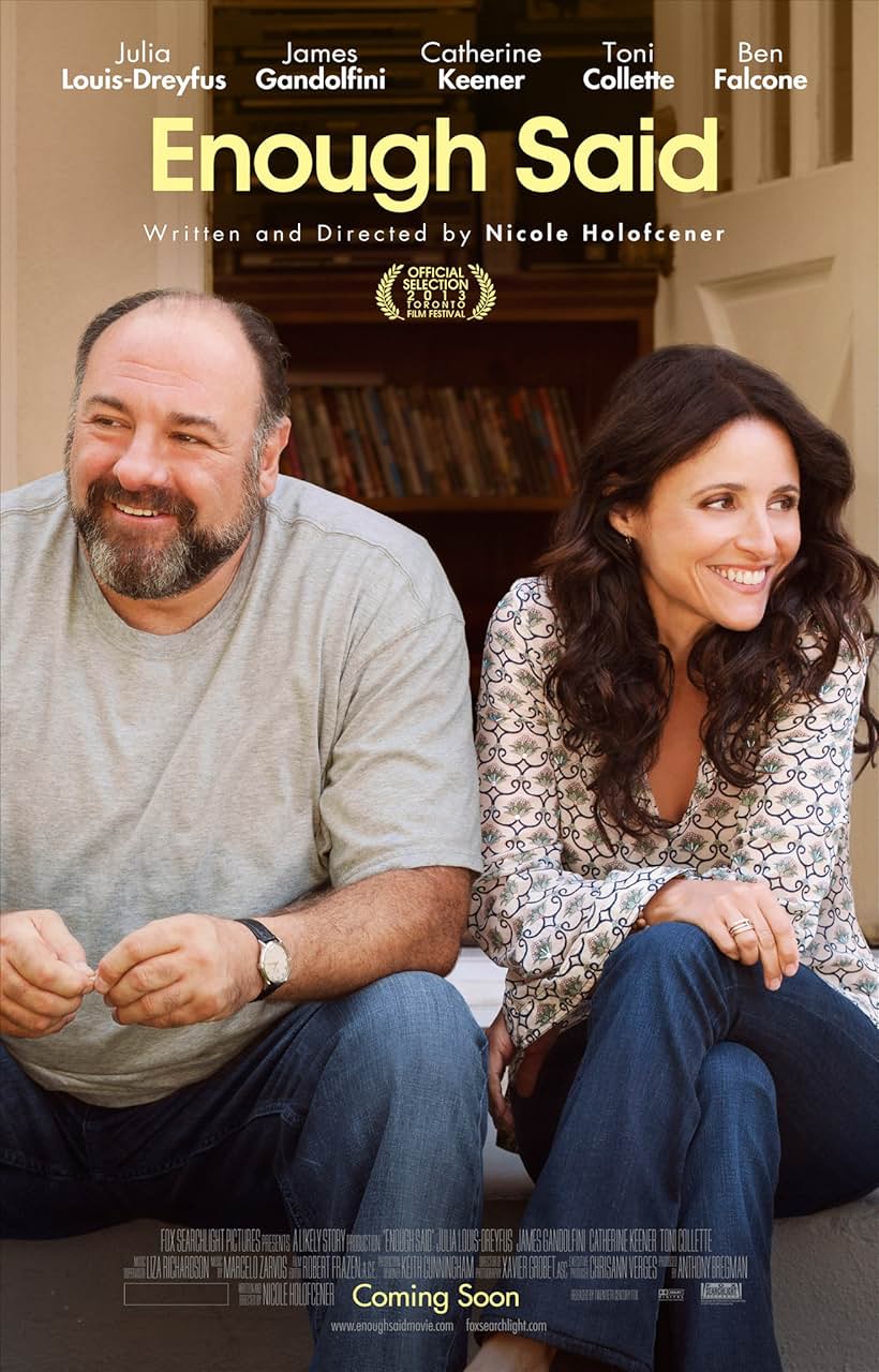 Julia Louis-Dreyfus and James Gandolfini in Enough Said (2013)