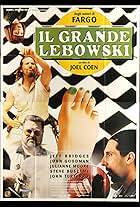 Julianne Moore, Jeff Bridges, John Goodman, and John Turturro in Il grande Lebowski (1998)