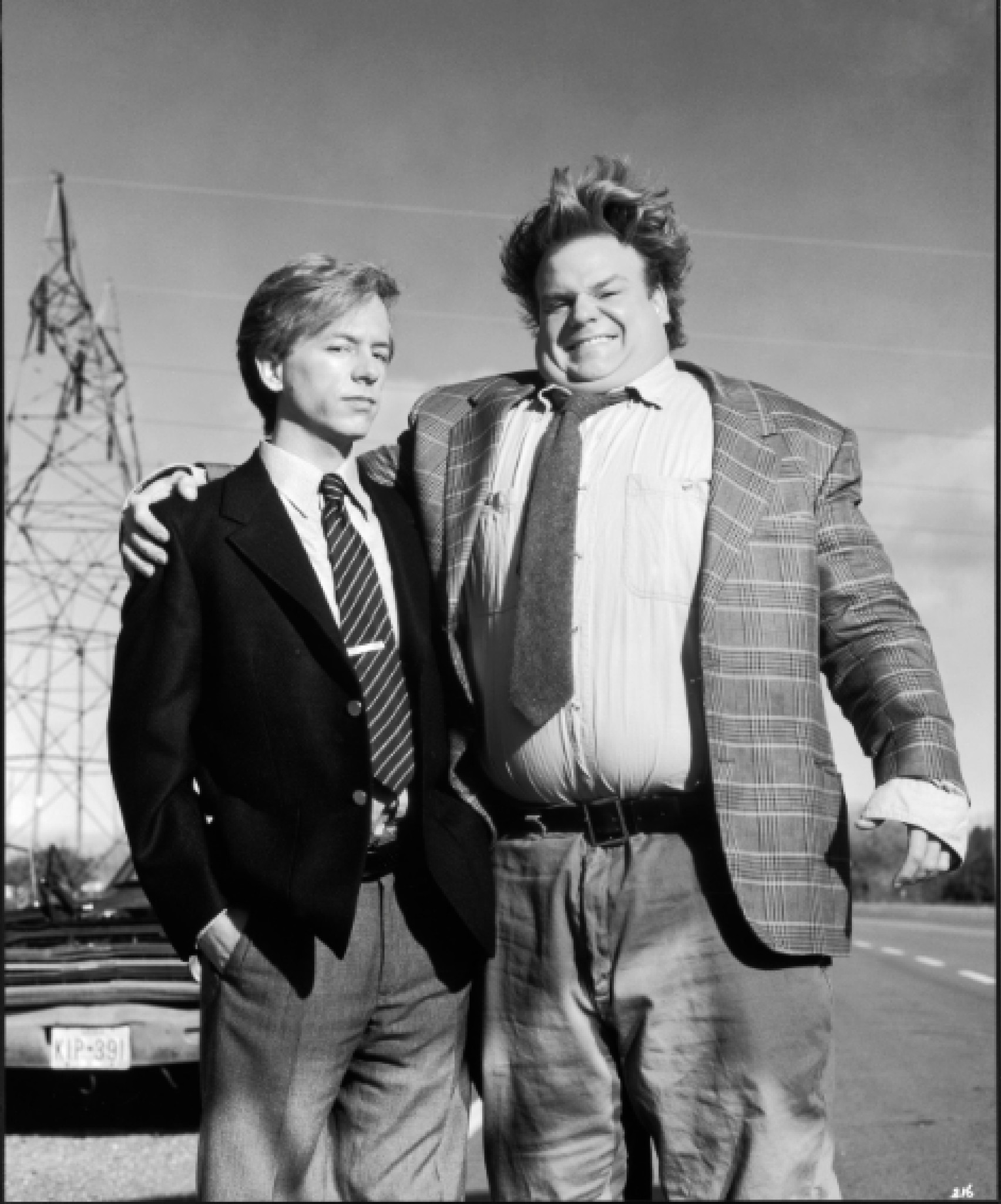 Chris Farley and David Spade in Tommy Boy (1995)