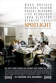 Michael Keaton, Liev Schreiber, Brian d'Arcy James, Mark Ruffalo, and Rachel McAdams in Spotlight (2015)