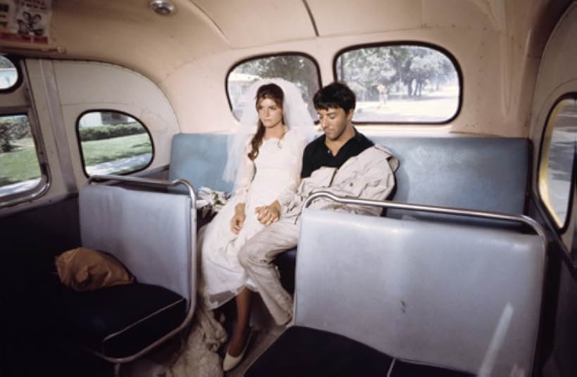 Dustin Hoffman and Katharine Ross in The Graduate (1967)