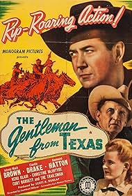 Johnny Mack Brown, Claudia Drake, and Raymond Hatton in The Gentleman from Texas (1946)