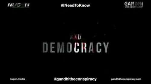 From the promo of Hollywood Film The Gandhi Murder as Nathuram Godse