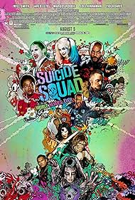 Will Smith, Jared Leto, Adewale Akinnuoye-Agbaje, Adam Beach, Viola Davis, Jay Hernandez, Joel Kinnaman, Jai Courtney, Margot Robbie, Cara Delevingne, and Karen Fukuhara in Suicide Squad (2016)