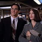 Teri Hatcher and Dean Cain in Lois & Clark: The New Adventures of Superman (1993)