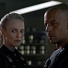 Charlize Theron and Vin Diesel in The Fate of the Furious (2017)