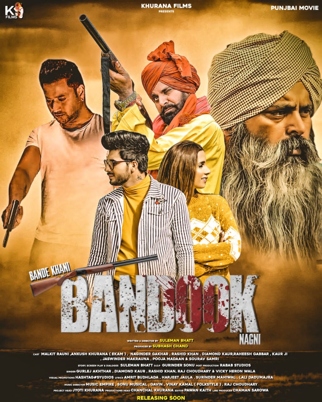 Written & Directed By Me Upcoming Punjabi Feature Film BANDOOK