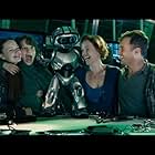 Penelope Ann Miller, Holliston Coleman, David Eigenberg, and Bobby Coleman in Cody the Robosapien (2013)