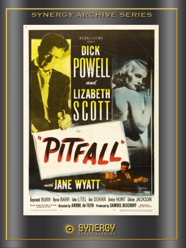 Dick Powell and Lizabeth Scott in Pitfall (1948)