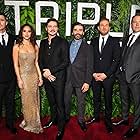 Ben Affleck, Pedro Pascal, Charlie Hunnam, Oscar Isaac, Garrett Hedlund, and Adria Arjona at an event for Triple Frontier (2019)