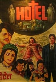 Rakesh Roshan, Bindiya Goswami, and Navin Nischol in Hotel (1981)