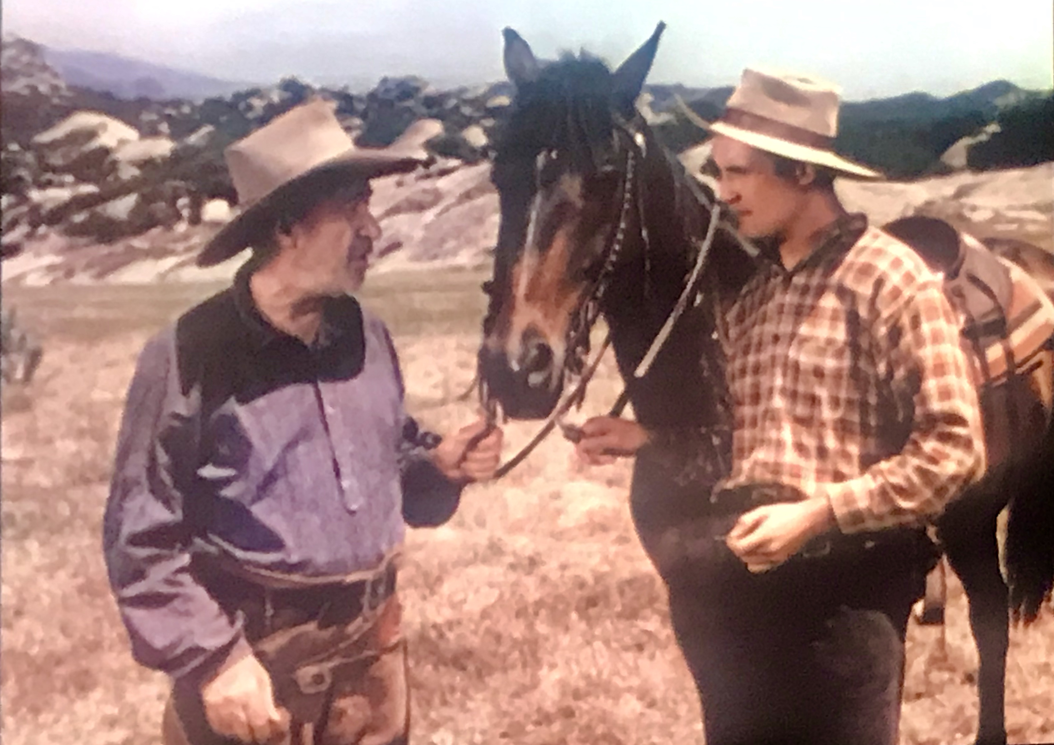 George Reeves and J. Farrell MacDonald in Pony Express Days (1940)