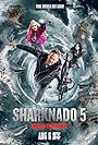 Tara Reid, Ian Ziering, and Cassandra Scerbo in Sharknado 5: Global Swarming (2017)