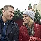 Candace Cameron Bure and Luke Macfarlane in A Shoe Addict's Christmas (2018)