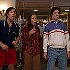 Janeane Garofalo, Jason Schwartzman, and Kevin Sussman in Wet Hot American Summer: First Day of Camp (2015)