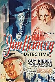 Tom Brown, Lucie Kaye, and Guy Kibbee in Jim Hanvey, Detective (1937)