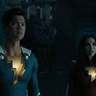 Grace Caroline Currey and Ross Butler in Shazam! Fury of the Gods (2023)