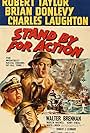 Charles Laughton, Robert Taylor, and Brian Donlevy in Stand by for Action (1942)