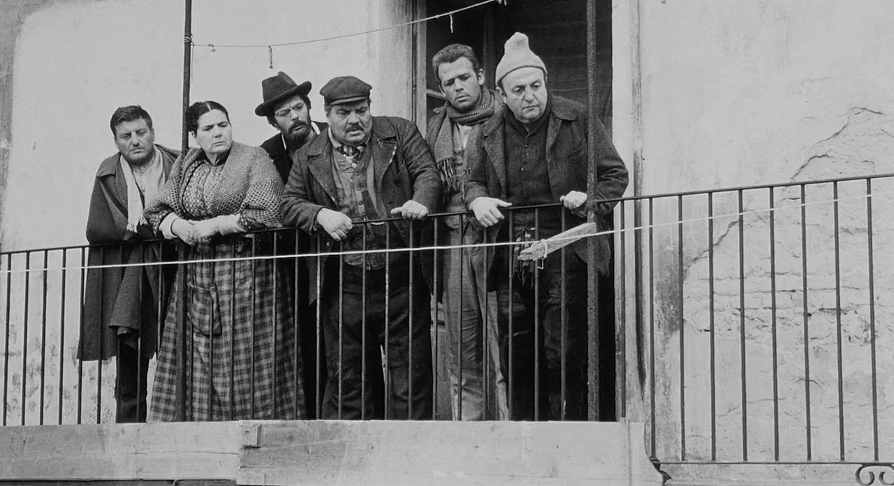 Marcello Mastroianni, Giampiero Albertini, Bernard Blier, Folco Lulli, Renato Salvatori, and Elvira Tonelli in The Organizer (1963)