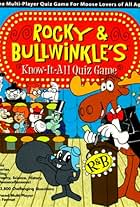 June Foray, Jeff Bennett, Corey Burton, Lani Minella, and Keith Scott in Rocky and Bullwinkle's Know-It-All Quiz Game (1998)