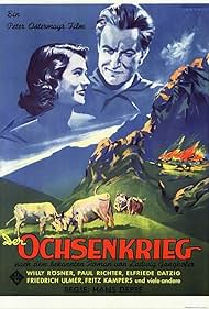 Elfriede Datzig, Hans Deppe, Ludwig Ganghofer, Fritz Kampers, Peter Ostermayr, Paul Richter, Willy Rösner, Friedrich Ulmer, and Viktor Satori in Der Ochsenkrieg (1943)