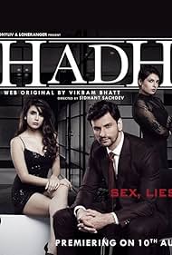 Trishaan Maini, Tithi Raaj, Vidur Anand, and Pranav Sachdev in Hadh (2017)