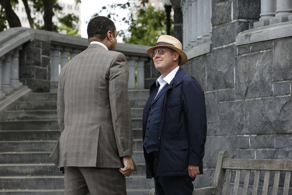 James Spader and Harry Lennix in The Blacklist (2013)