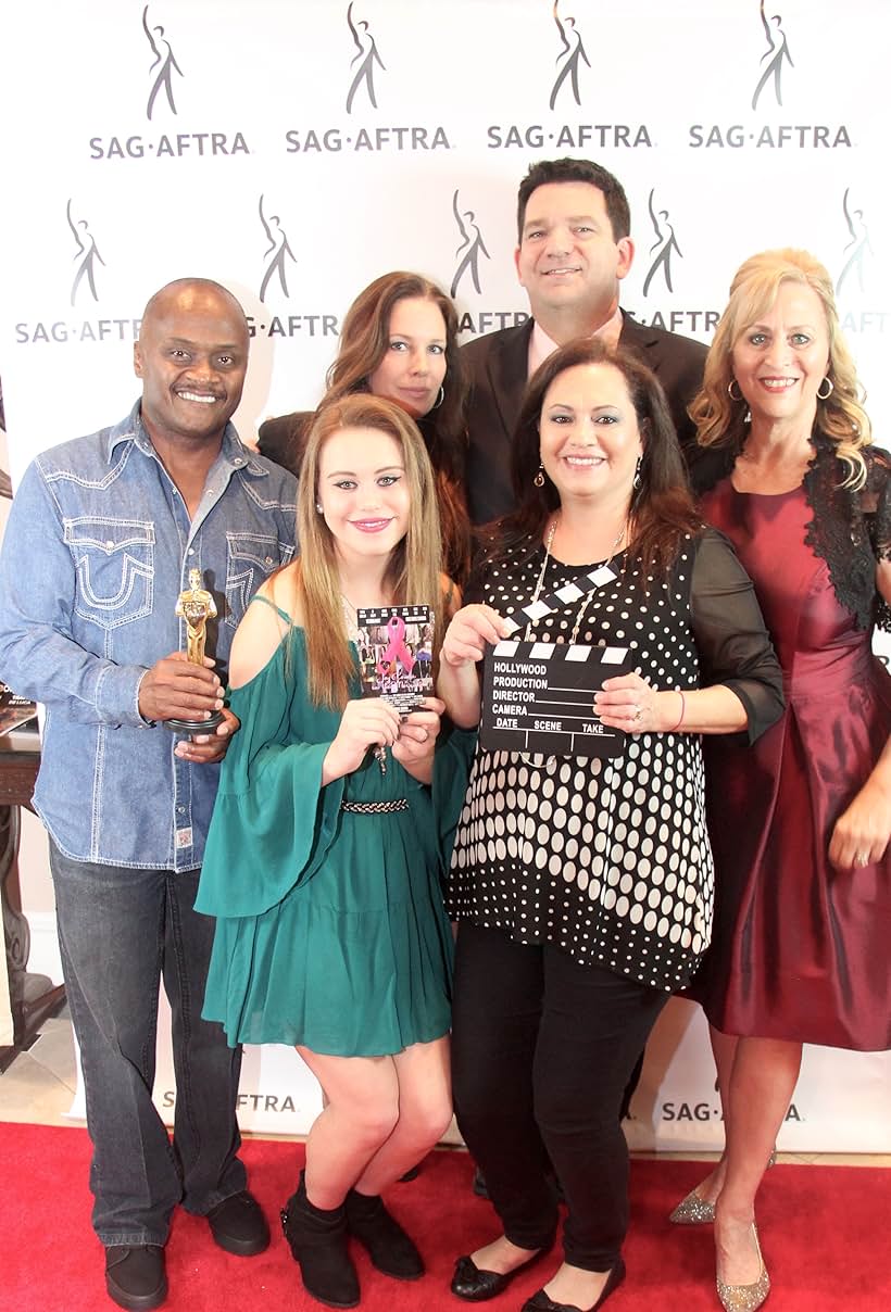 SAG AWARDS PARTY 2016-Cast of Joy Comes In The Morning~Shedrick Cortez Stokes, Laura Koons, Nick Nicholson, Marilyn Swick, Corina Borel, & Celeste Borel